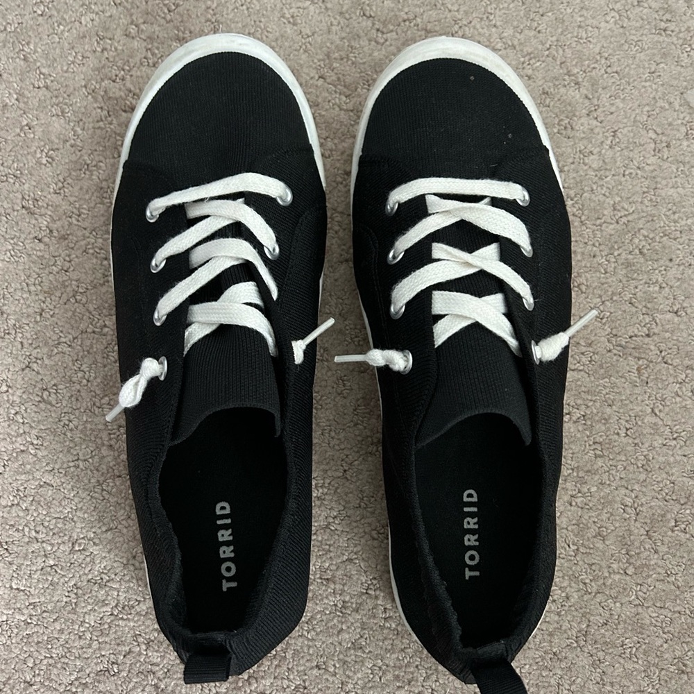 Women’s Torrid Black Slip On Shoes size 11 WW